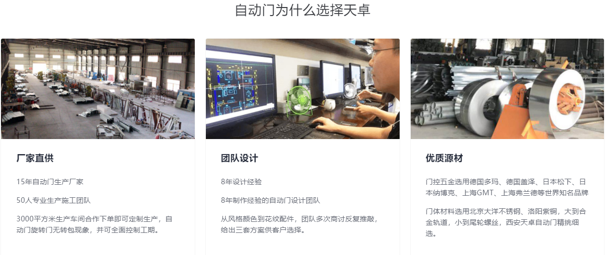 工厂设备和原材料展示