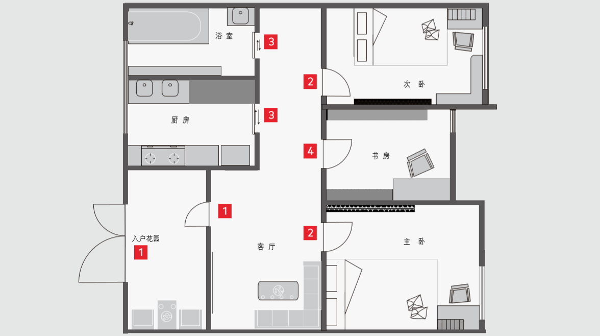 多玛凯拔家用住宅<a href=https://xinghuofengchuan.com/wujin/ target=_blank class=infotextkey>门控五金</a>解决方案