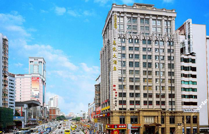 广州总统大酒店弧形自动门——松下圆弧自动门