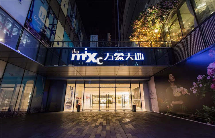 深圳万象天地商场自动门